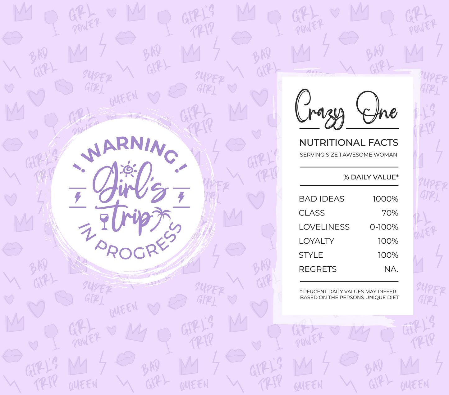 Girls Trip - Crazy One Tumbler