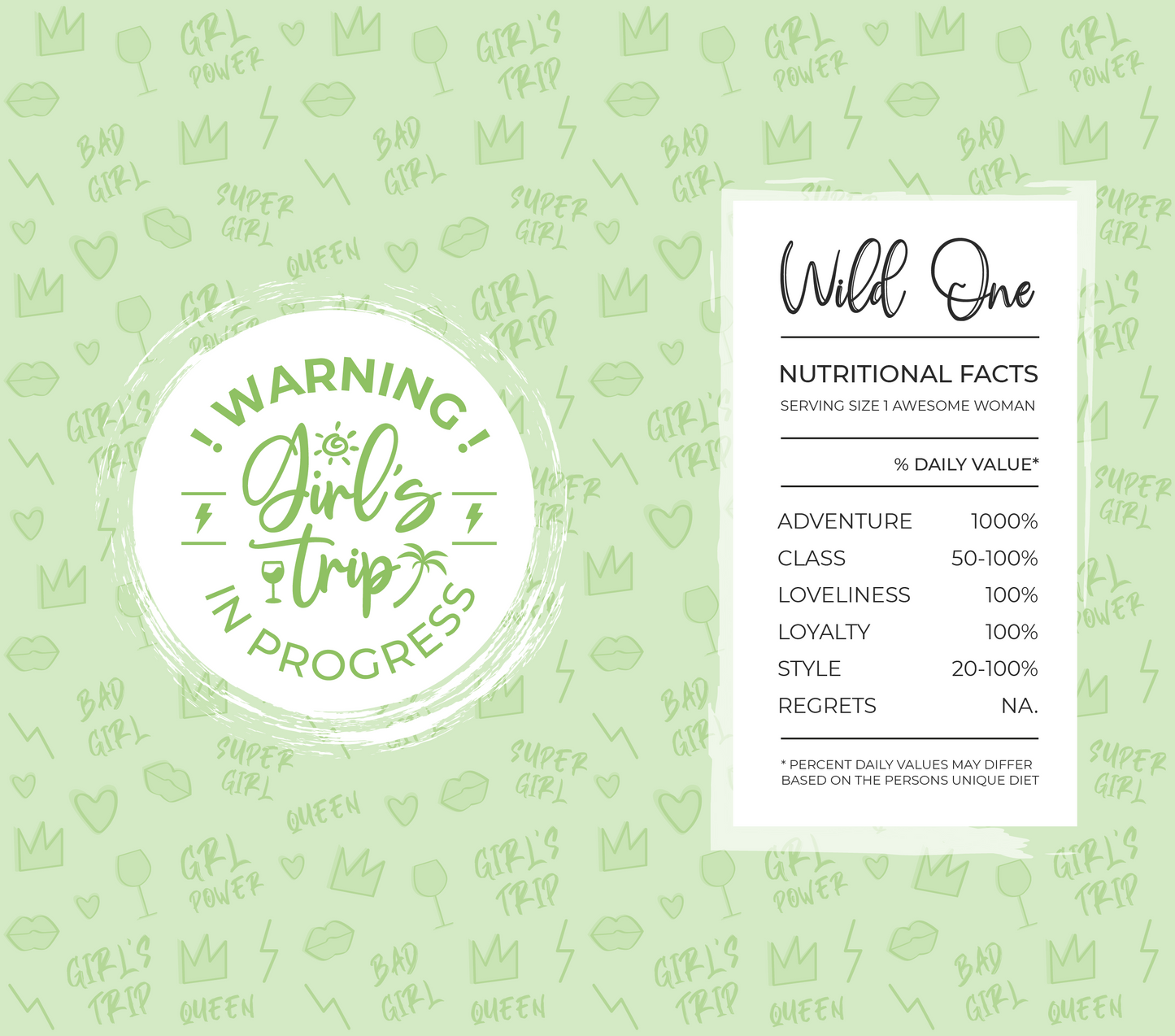 Girls Trip - Wild One Tumbler