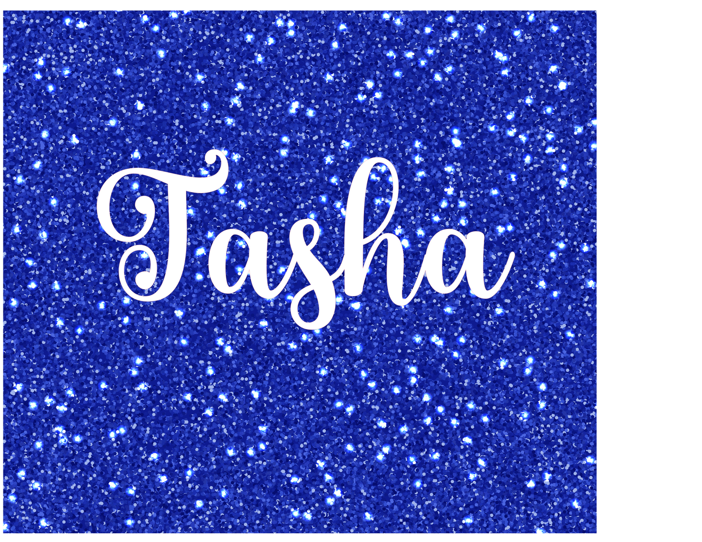 Glitter - Blue Tumbler
