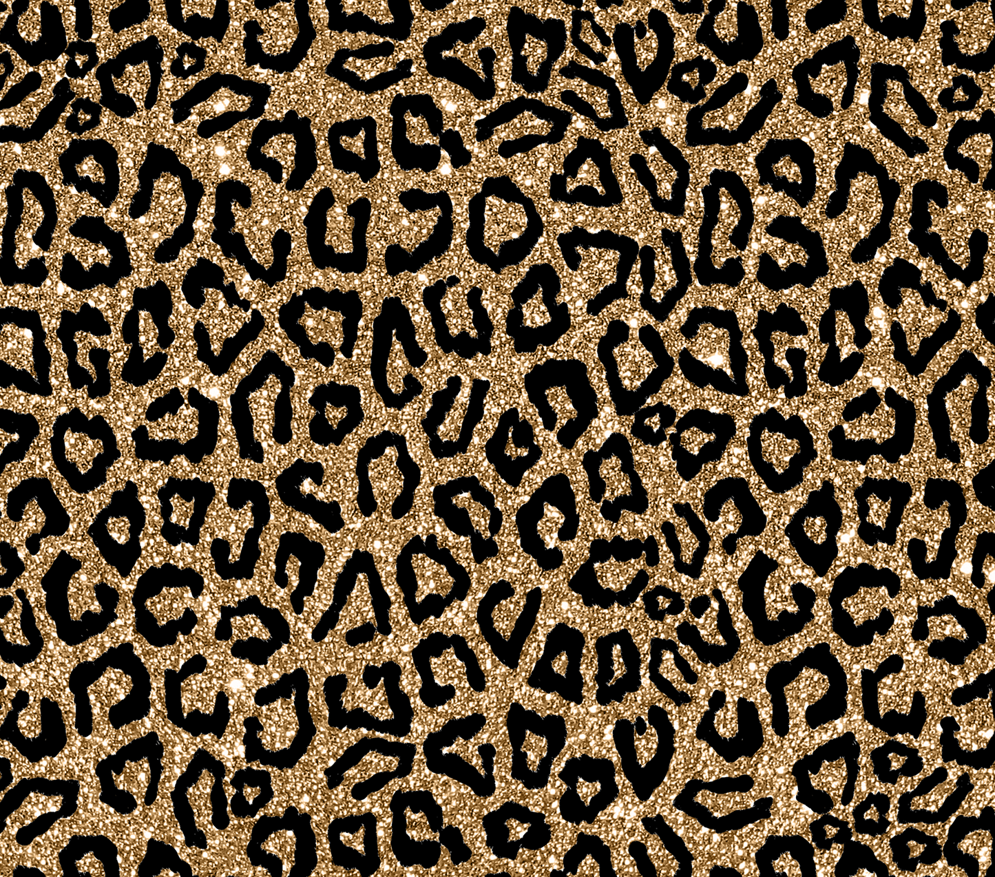 Glitter - Leopard Print Tumbler