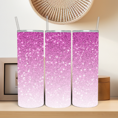 Glitter - Pink Gradient Tumbler