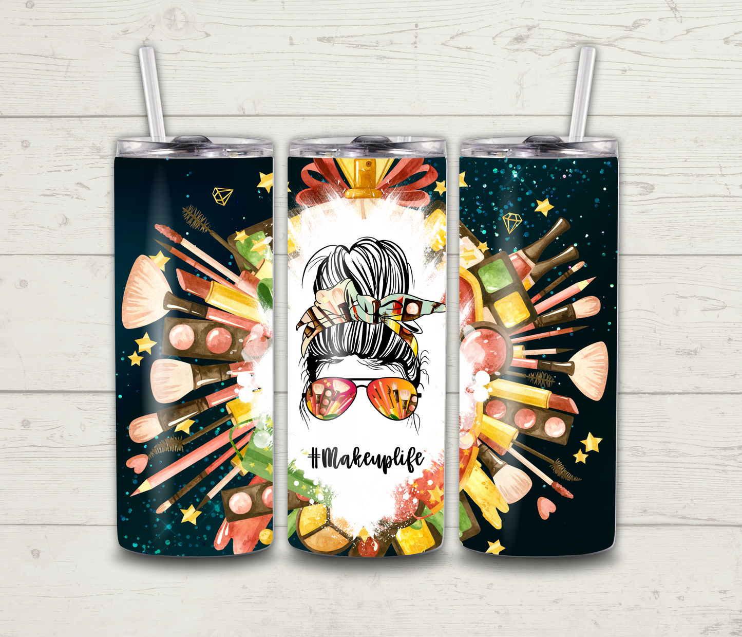 Makeup Life - Bun Life Tumbler