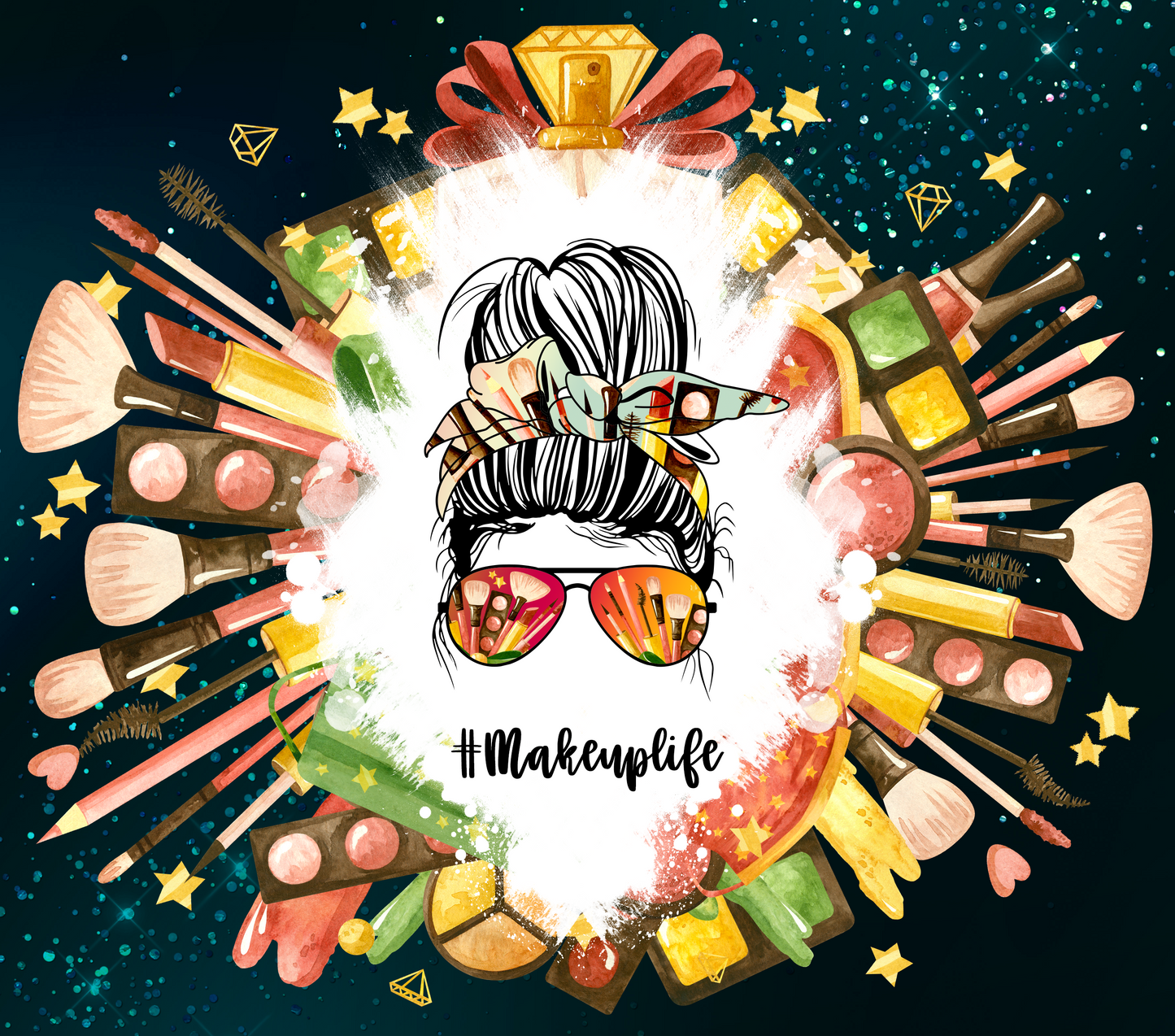 Makeup Life - Bun Life Tumbler