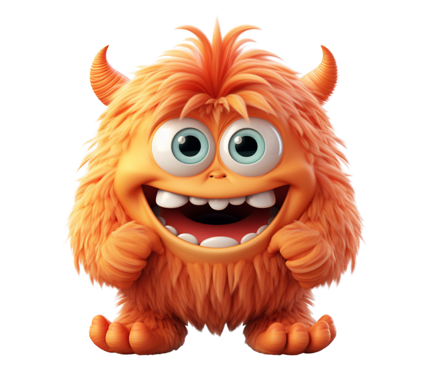 3D Funny Monster 02