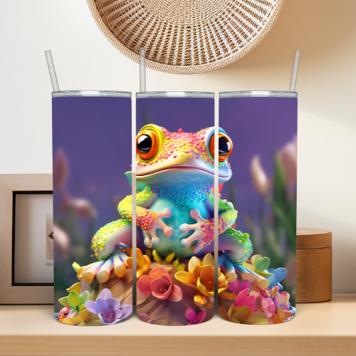 3D FROG TUMBLER