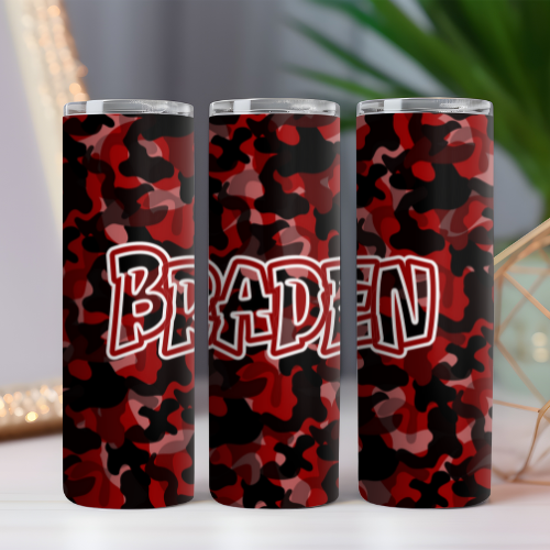 Camo Coral Tumbler