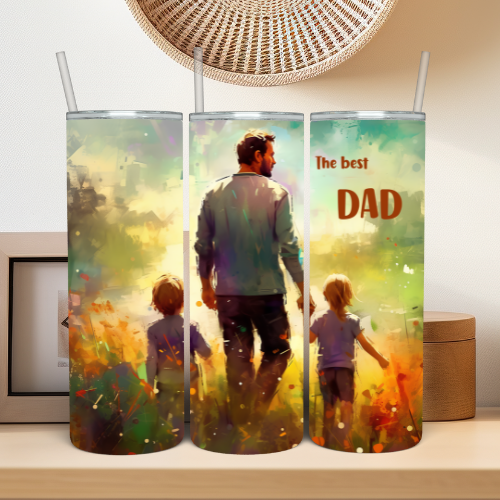 Dad & Children Tumbler