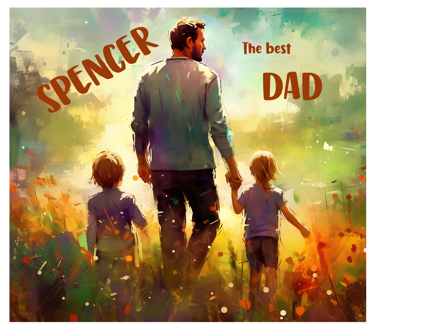 Dad & Children Tumbler