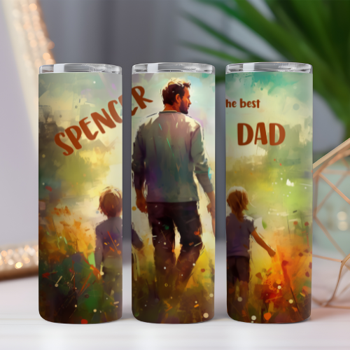 Dad & Children Tumbler