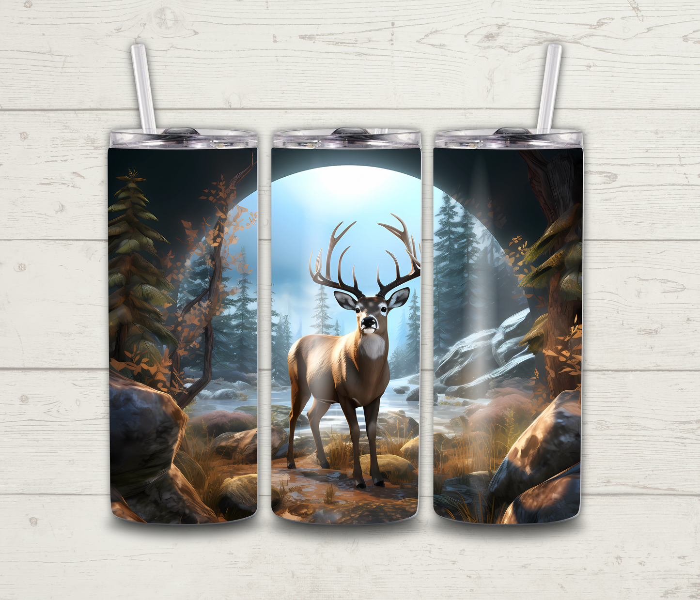 Deer Tumbler 01