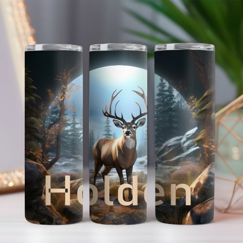 Deer Tumbler 01