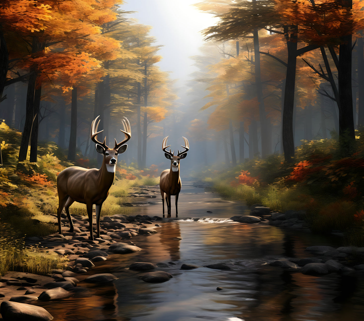 Deer In The Woods