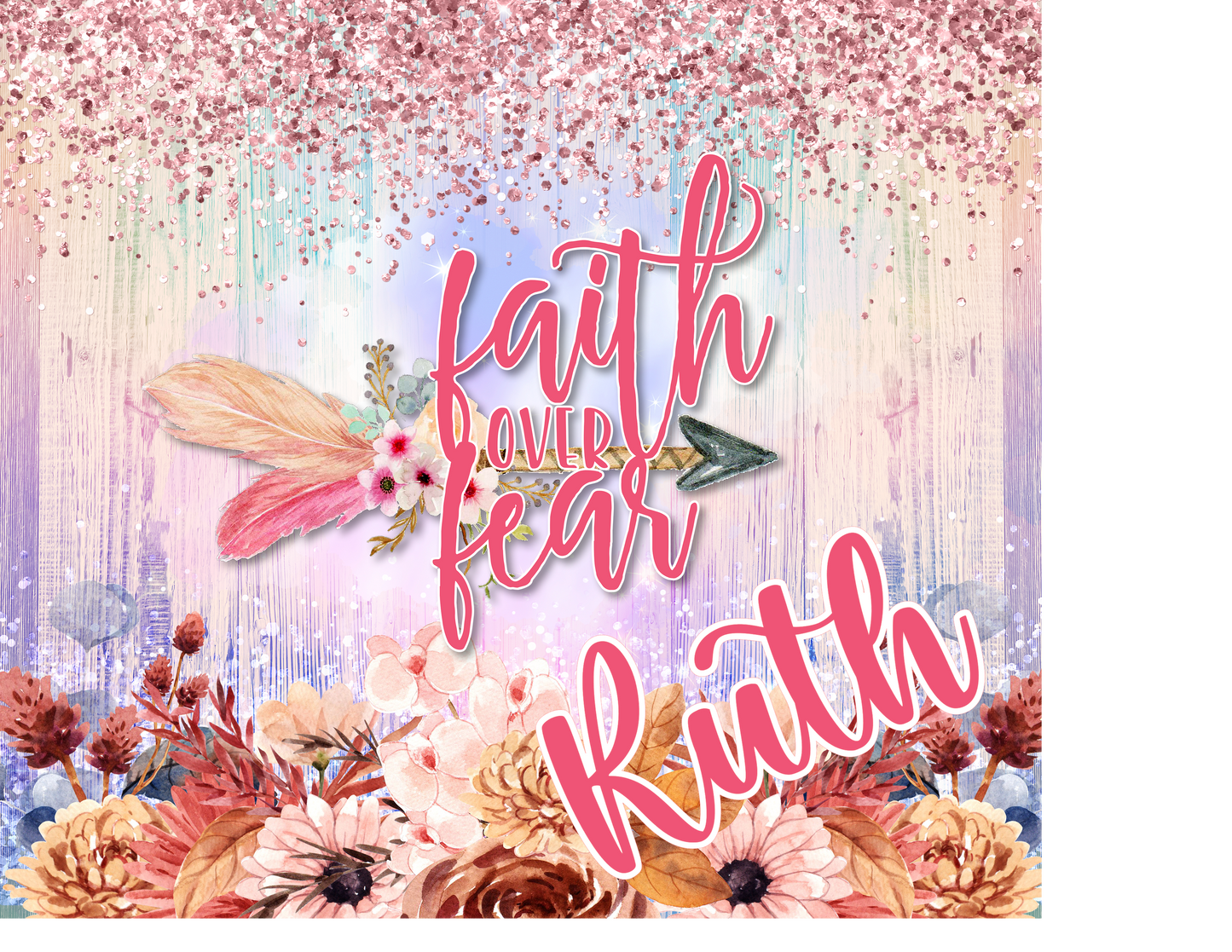 Faith Over Fear Tumbler