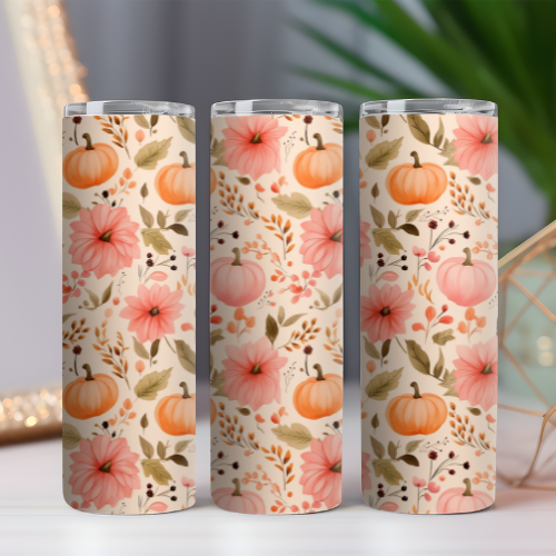 Peach Pumpkins Tumbler