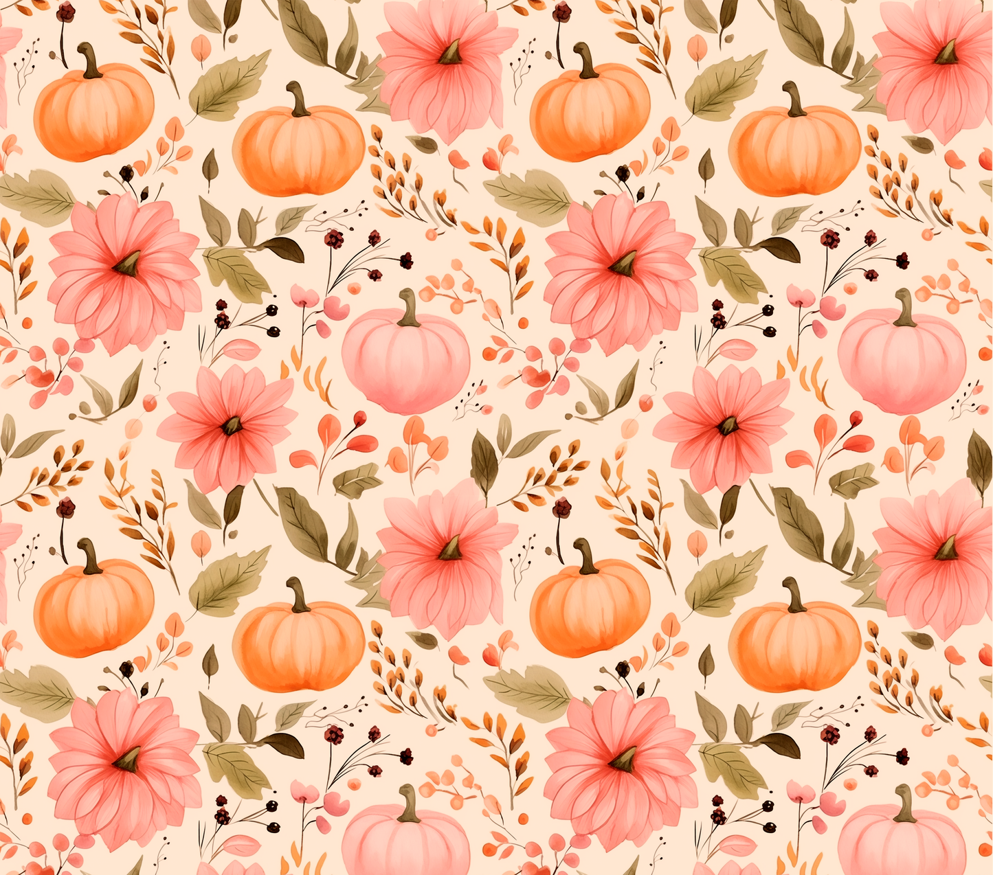 Peach Pumpkins Tumbler