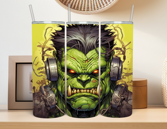 Frankenstein Design Halloween Tumbler