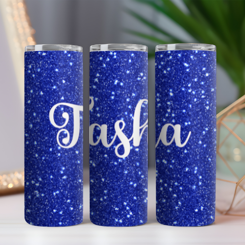 Glitter - Blue Tumbler