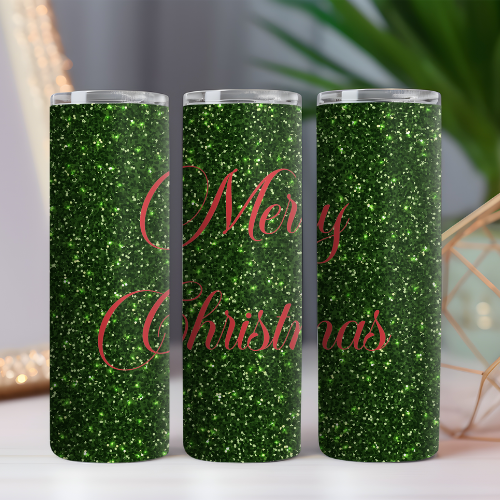 Glitter - Green Tumbler