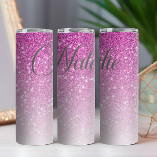 Glitter - Pink Gradient Tumbler