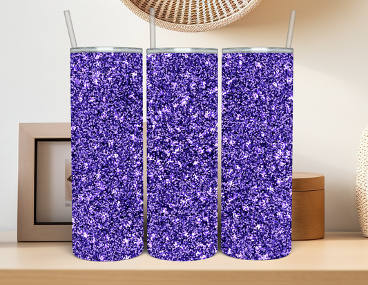 Glitter - Purple Tumbler