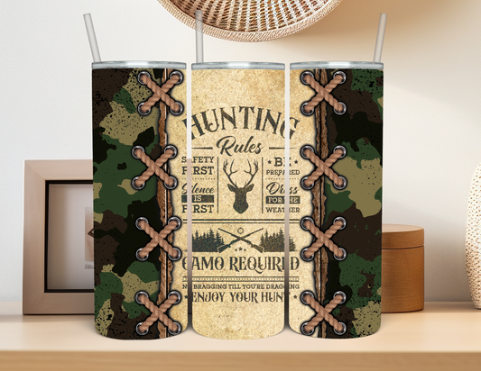 "Hunting Rules" Tumbler