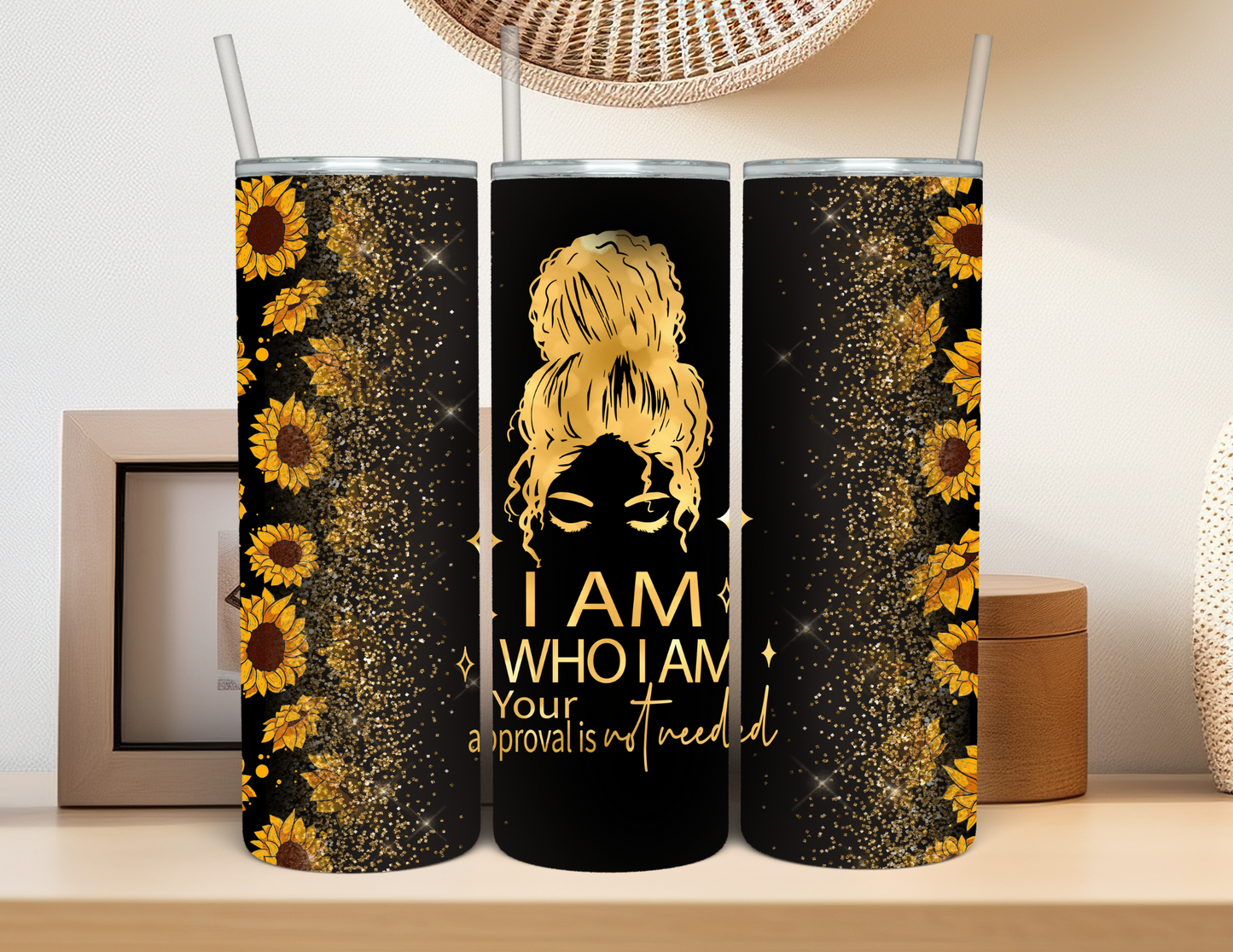 "I Am Who I Am" Tumbler