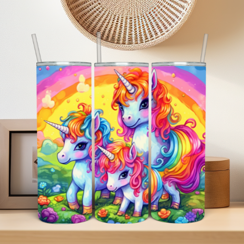Unicorns & Rainbows Tumbler