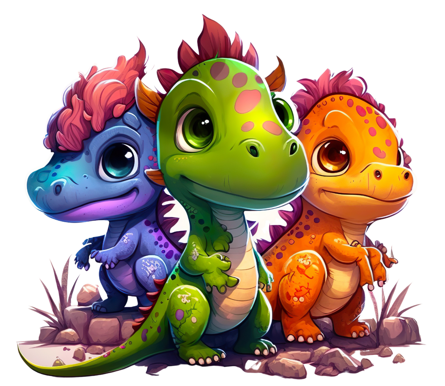 Colorful Dinosaurs Tumbler