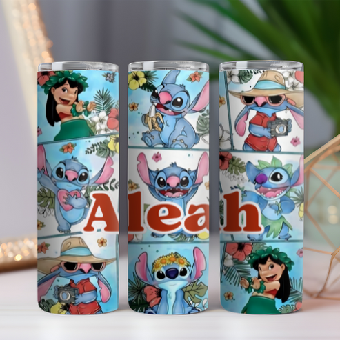 Lelo & Stitch 14 Tumbler – Bama Stitch and Sublimation