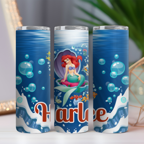 Little Mermaid 10 Tumbler