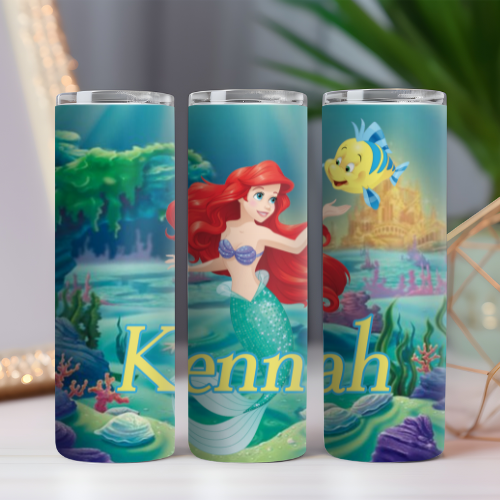 Little Mermaid 36 Tumbler