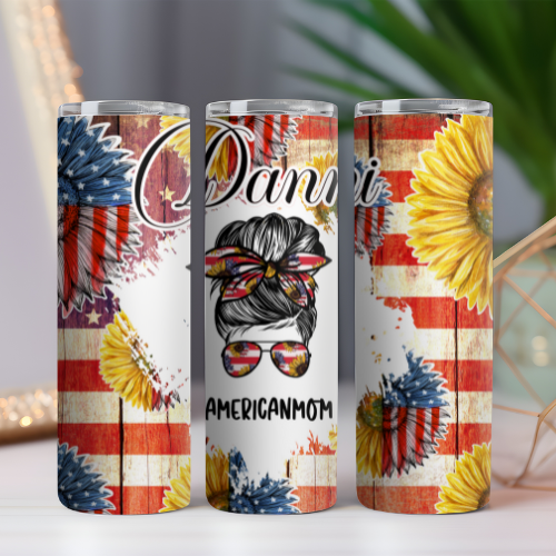 #American Mom Tumbler