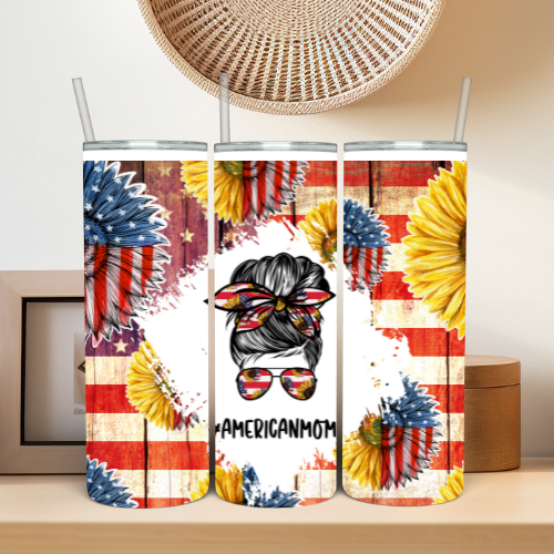 #American Mom Tumbler