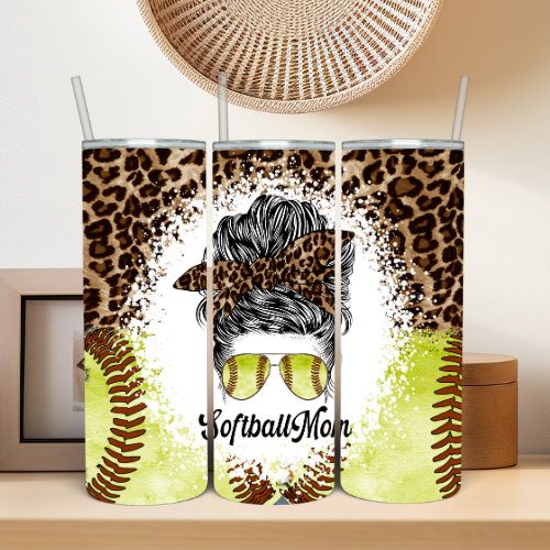 Softball Mom Tumbler