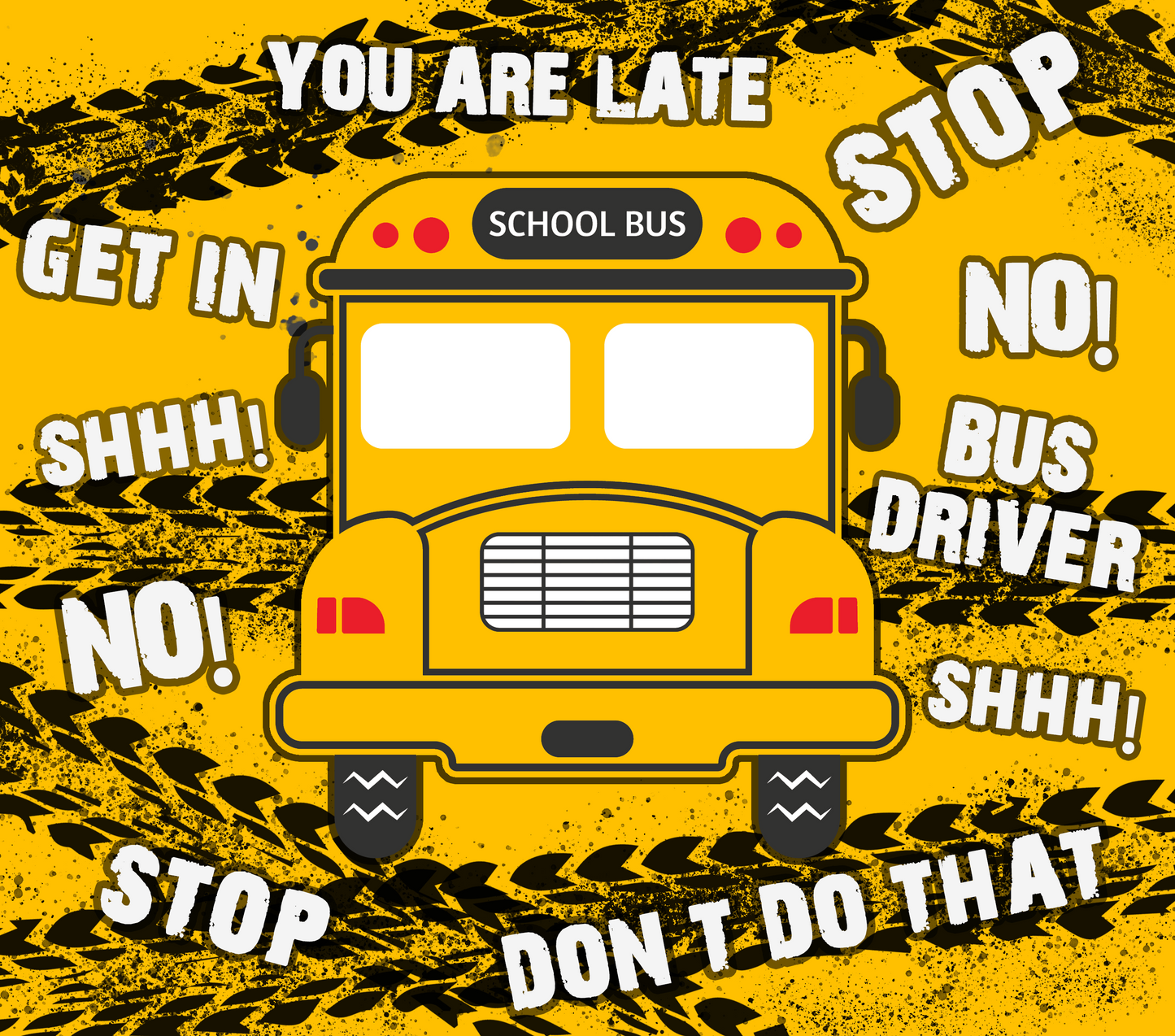 School Bus Driver Tumbler 04