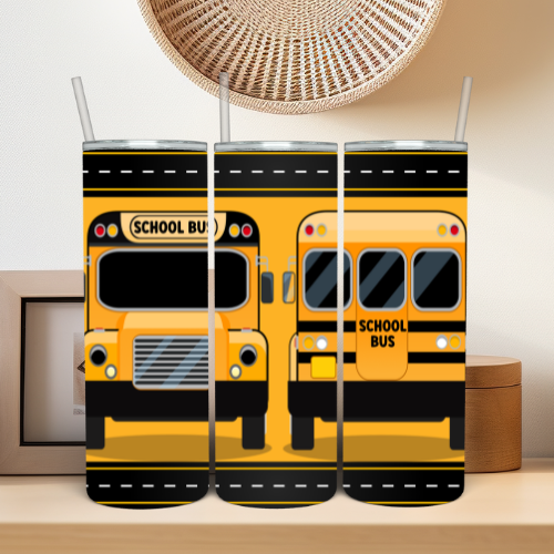 School Bus Tumbler