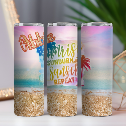 Sunrise Sunset Repeat Tumbler