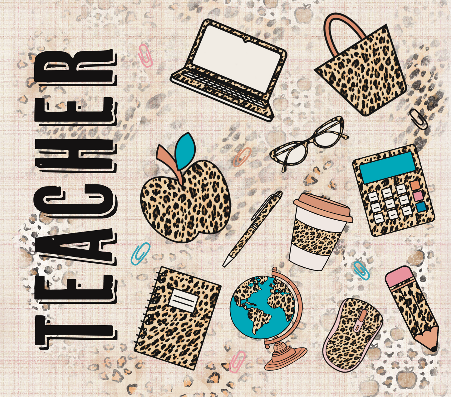 Teacher's Necessary Items Tumbler