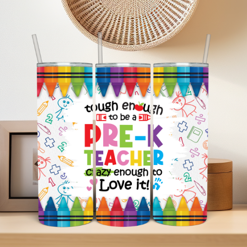 Tough Enough Pre-K Tumbler