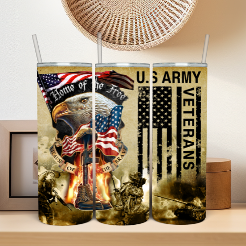 US Army Veteran Tumbler