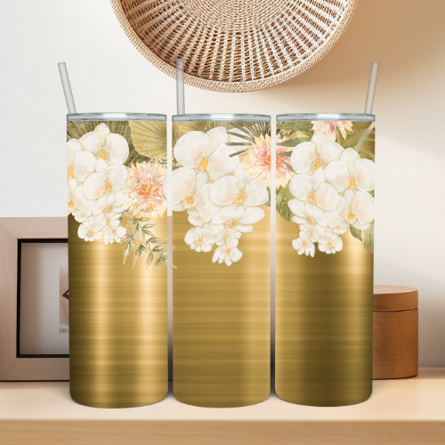 Golden Wedding Tumbler